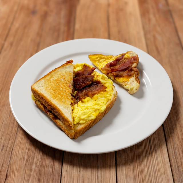 Bacon Bfast Sandwich.